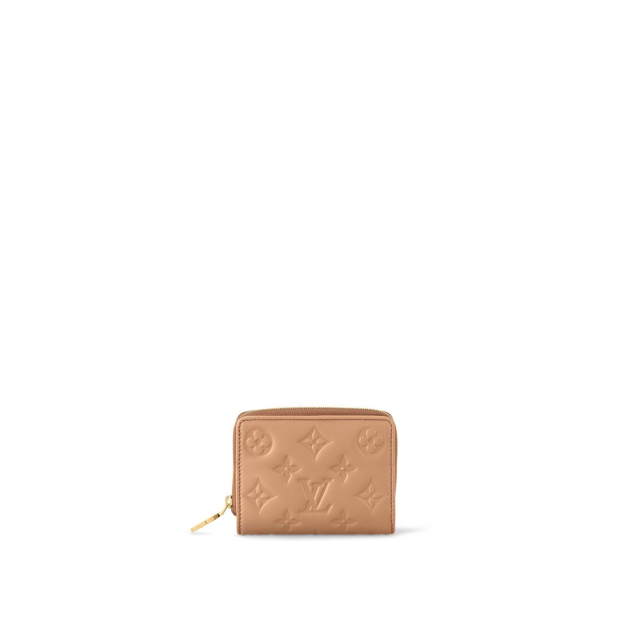 Women Louis Vuitton Compact Wallets | Lou Wallet Camel