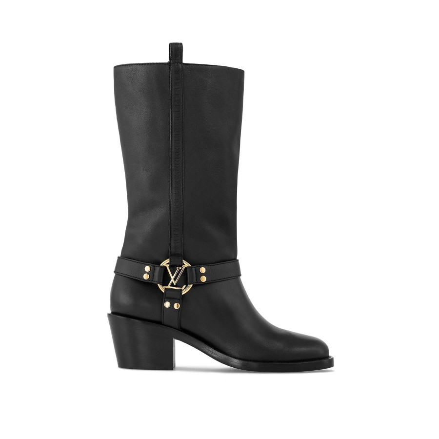 Women Louis Vuitton Boots And Booties | Lv Biker High Boot