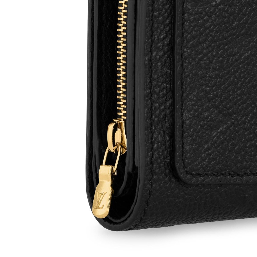 Women Louis Vuitton Compact Wallets | Clea Wallet Black