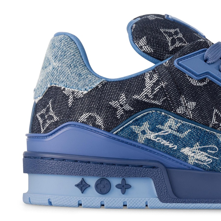 Men Louis Vuitton Sneakers | Lv Trainer Sneaker Blue