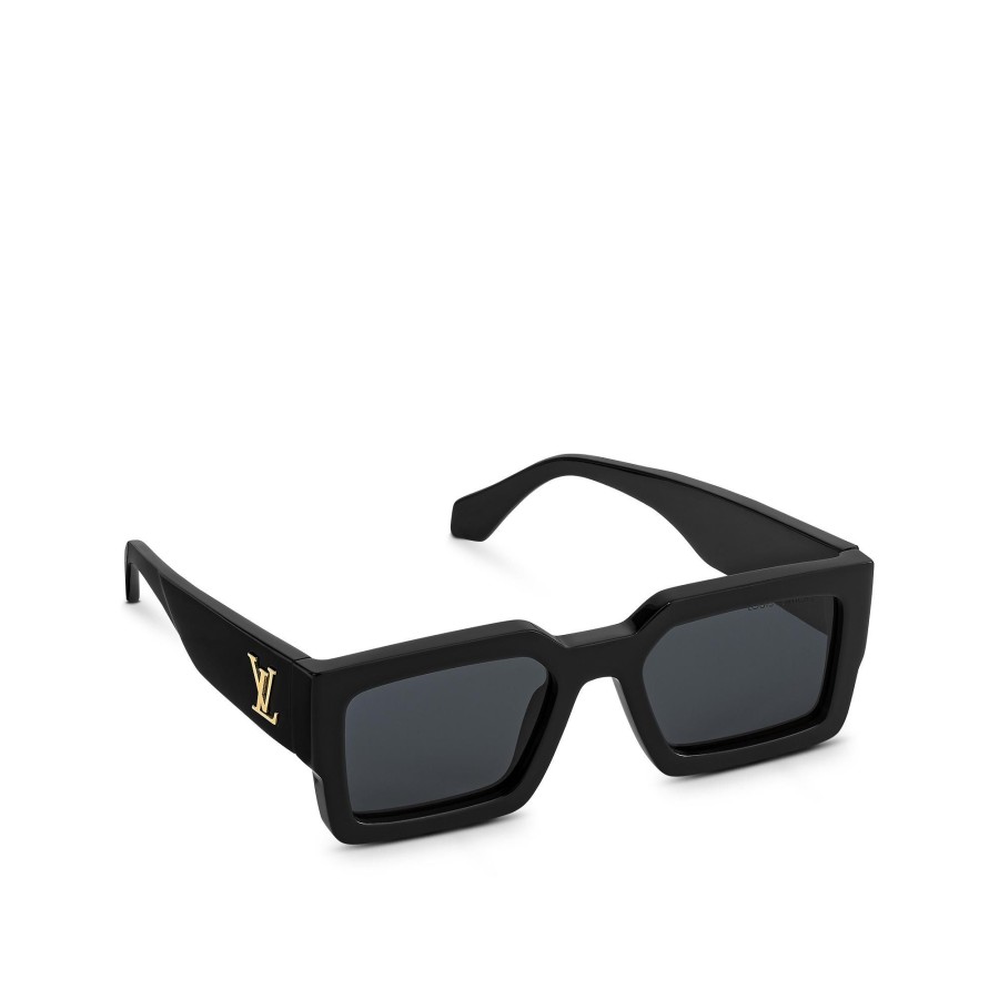 Men Louis Vuitton Sunglasses | Lv Clash Square Sunglasses Black