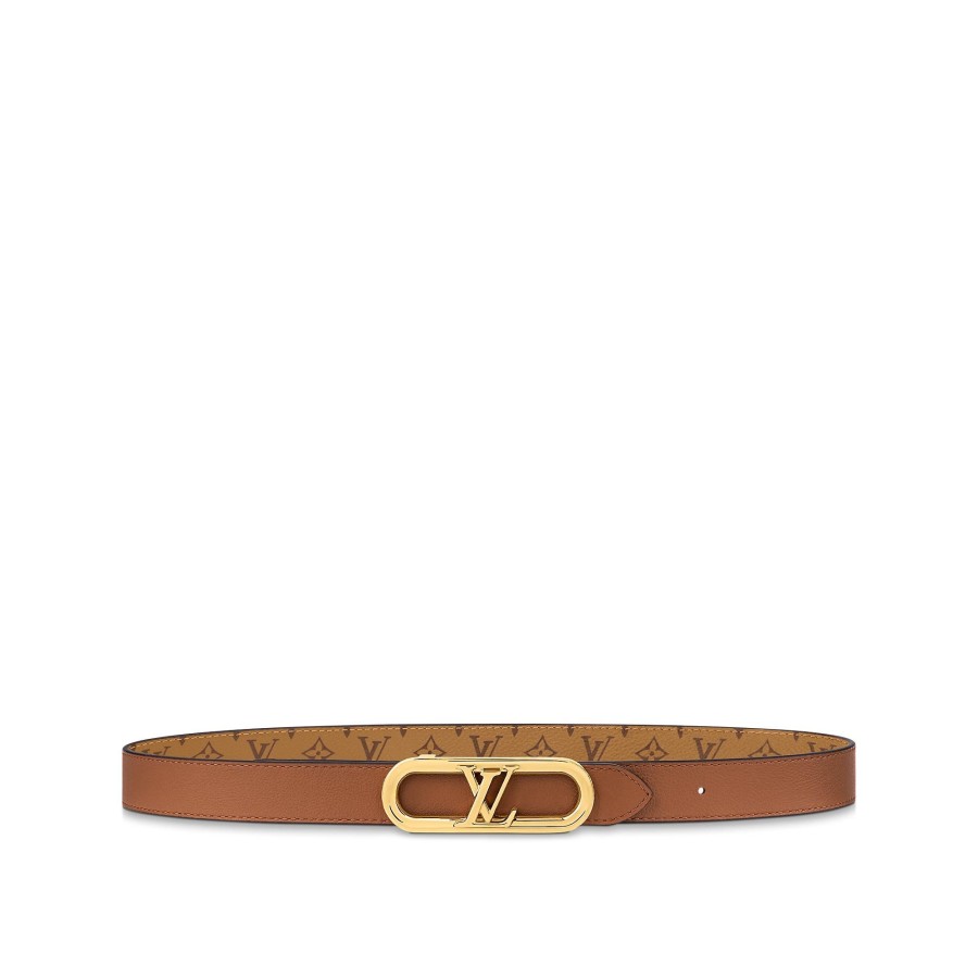 Women Louis Vuitton Belts | My Lv Chain 25Mm Reversible Belt