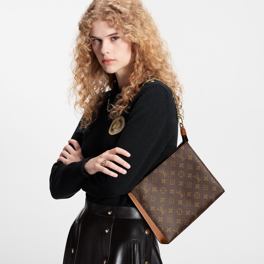 Women Louis Vuitton Iconic Monogram Bags | Toiletry Pouch On Chain