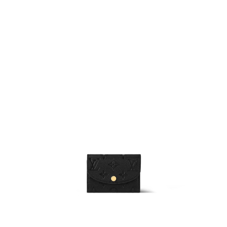 Women Louis Vuitton Compact Wallets | Rosalie Coin Purse Black