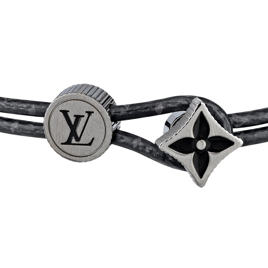 Men Louis Vuitton Bracelets | Catch It Bracelet Grey