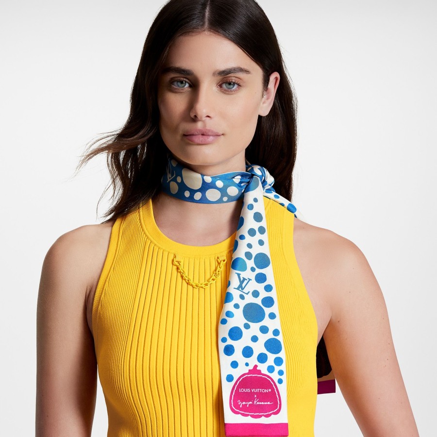 Women Louis Vuitton Silk Squares And Bandeaus | Lv X Yk Infinity Dots Bandeau