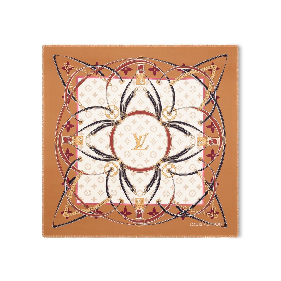 Women Louis Vuitton Shawls And Stoles | Ultimate Monogram Shawl