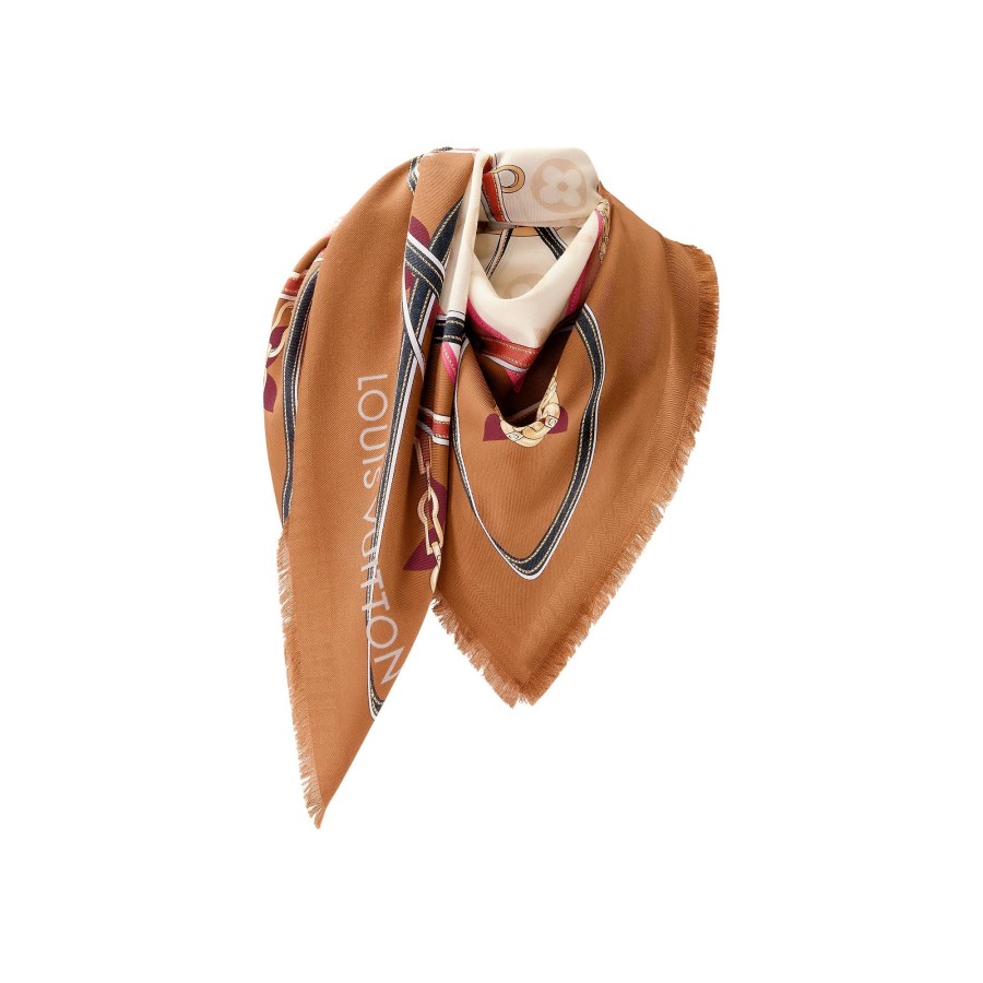 Women Louis Vuitton Shawls And Stoles | Ultimate Monogram Shawl