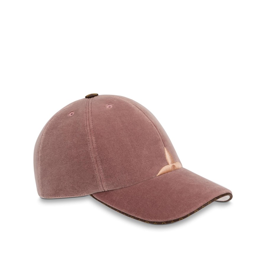 Women Louis Vuitton Hats And Gloves | Lv Touch Cap Pink