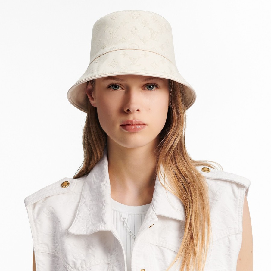 Women Louis Vuitton Hats And Gloves | Lv First Bucket Hat