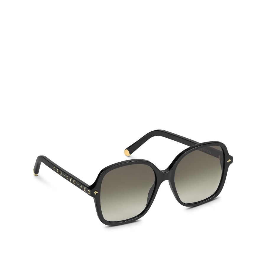 Women Louis Vuitton Sunglasses | My Monogram Light Square Sunglasses Black