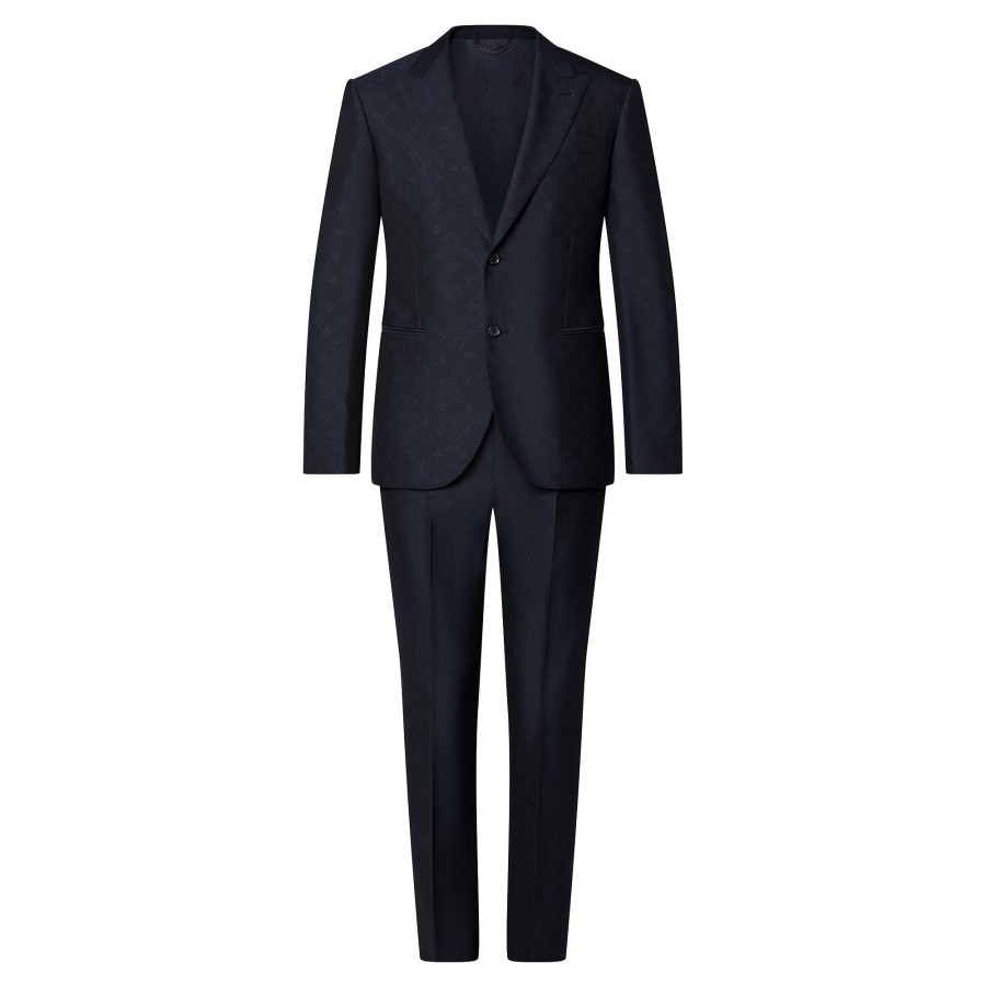 Men Louis Vuitton Blazers And Jackets | Monogram Pont Neuf Suit