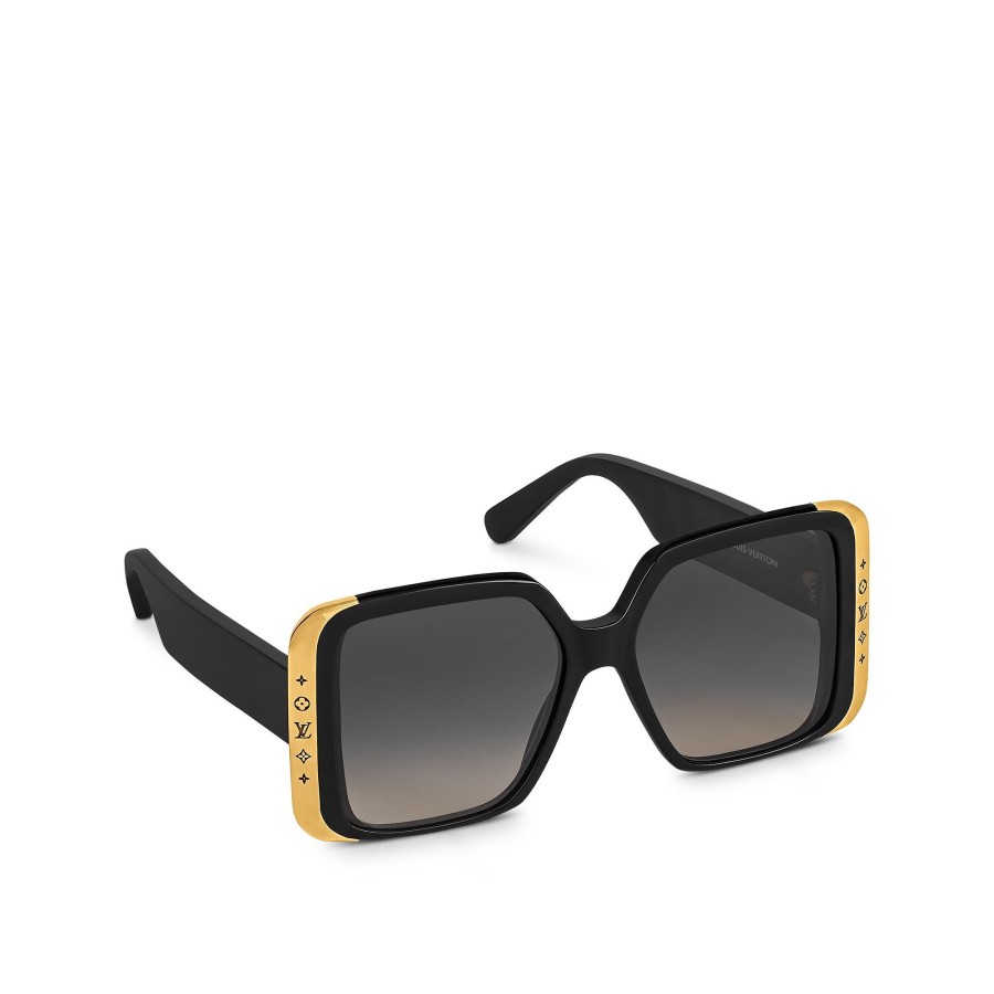 Women Louis Vuitton Sunglasses | Lv Moon Square Sunglasses Black