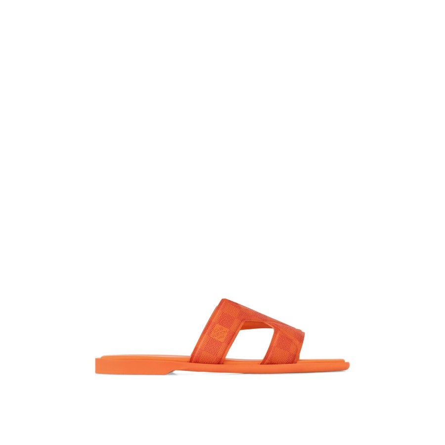 Men Louis Vuitton Sandals | Lv Oasis Mule Orange