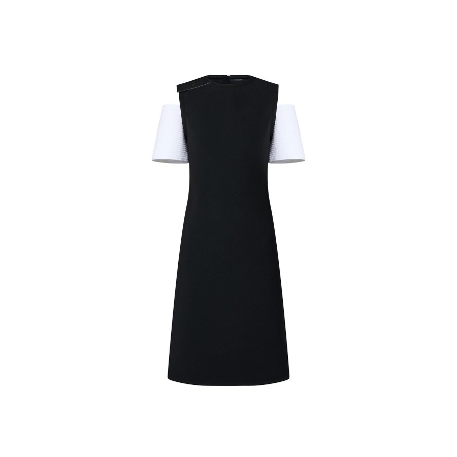 Women Louis Vuitton Dresses | Graphic Sleeve Fitted Dress