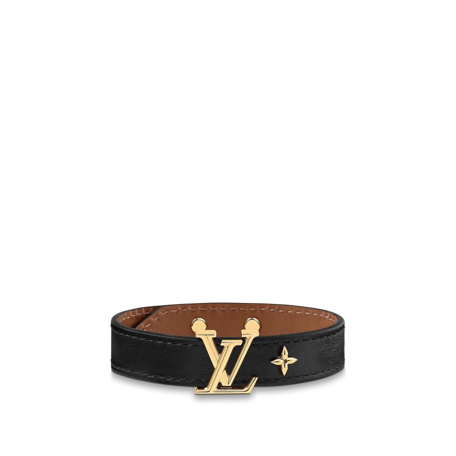 Women Louis Vuitton Bracelets | Lv Iconic Bracelet Black