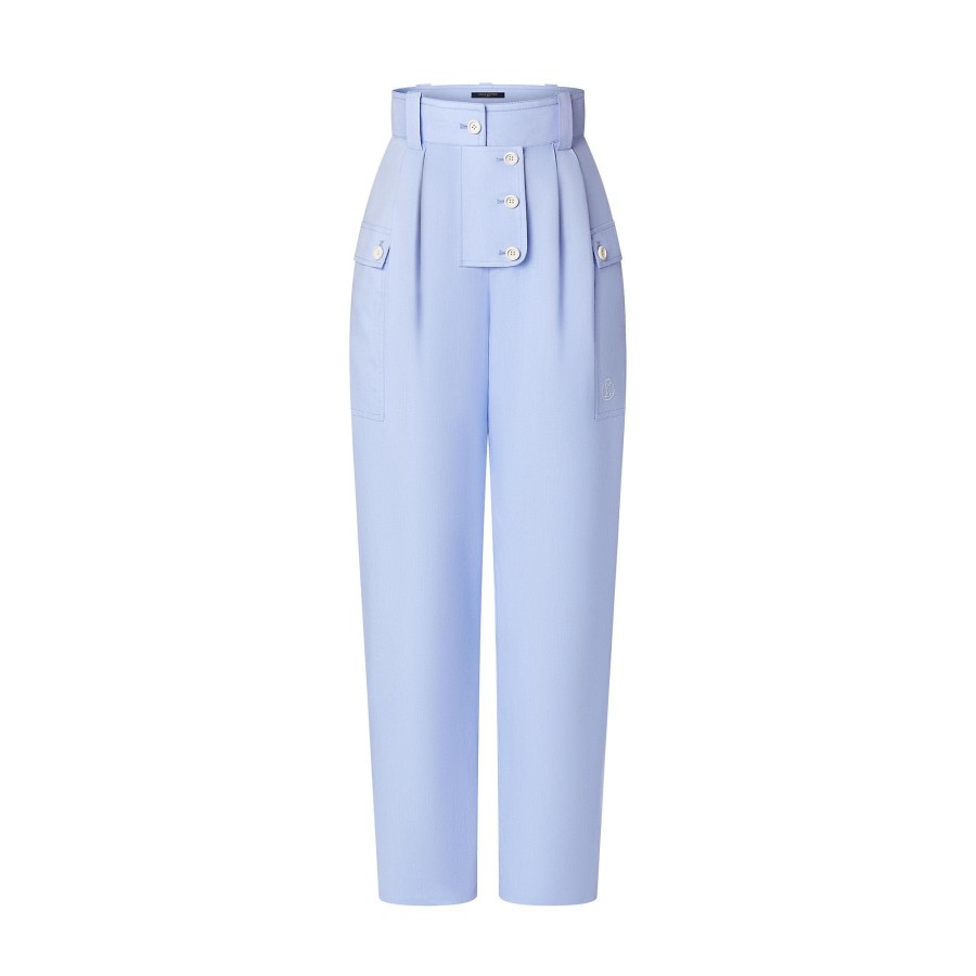 Women Louis Vuitton Pants | Sporty Tailored Carrot Pants