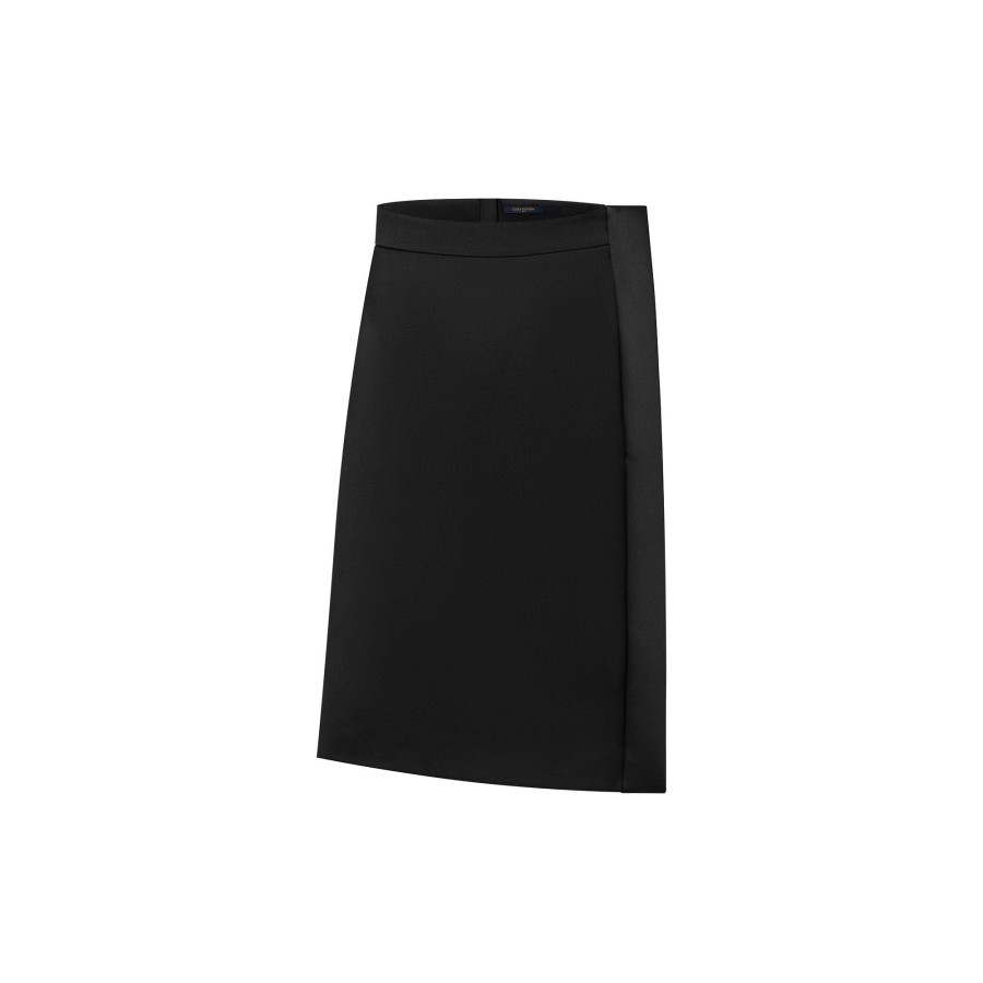 Women Louis Vuitton Skirts And Shorts | Lapel Trim Skirt