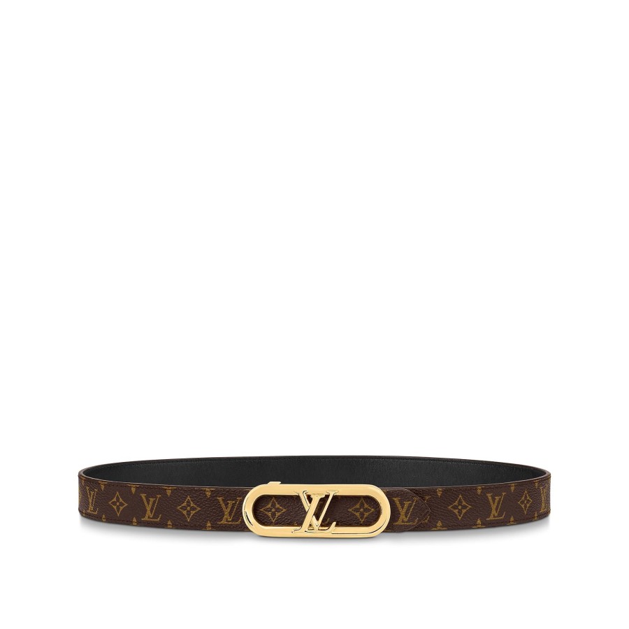 Women Louis Vuitton Belts | My Lv Chain 25Mm Reversible Belt