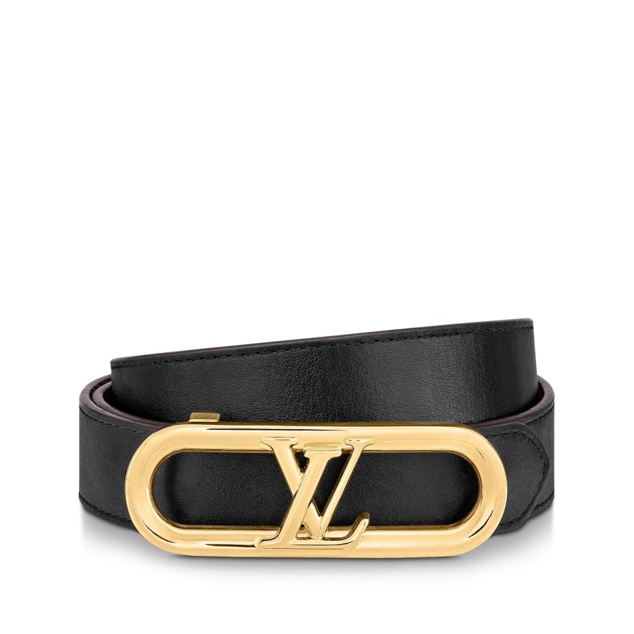 Women Louis Vuitton Belts | My Lv Chain 25Mm Reversible Belt