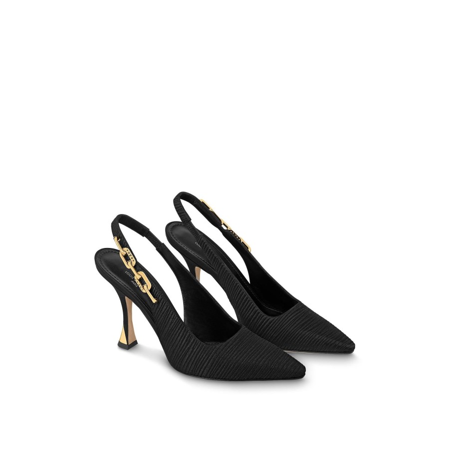 Women Louis Vuitton Pumps | Sparkle Slingback Pump