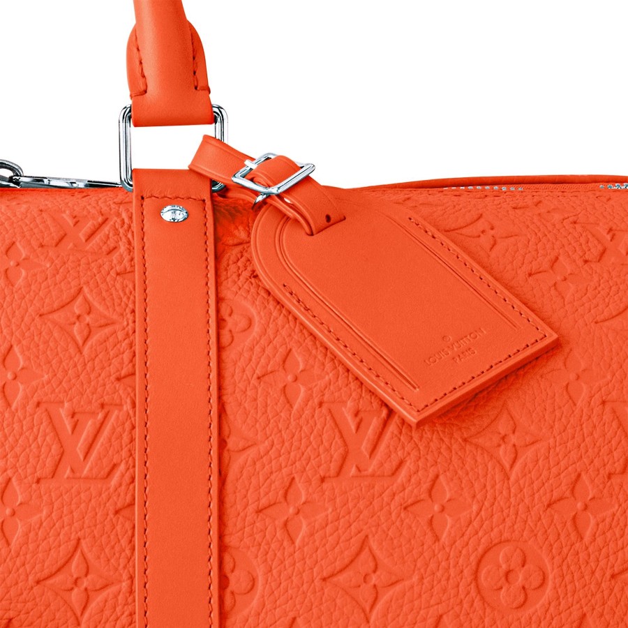 Women Louis Vuitton Travel Bags | Keepall Bandouliere 50 Orange