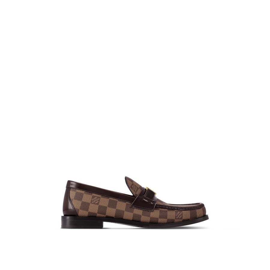 Men Louis Vuitton Loafers And Moccasins | Major Loafer Ebene