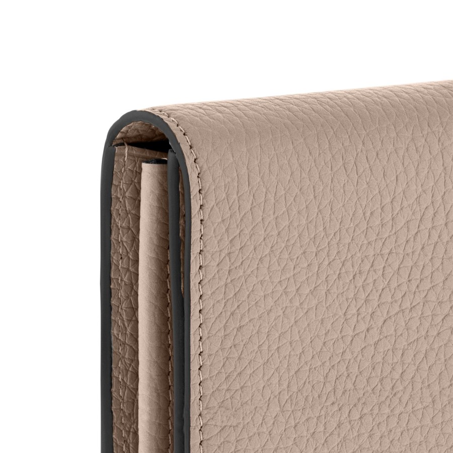 Women Louis Vuitton Long Wallets | Capucines Wallet Pebble