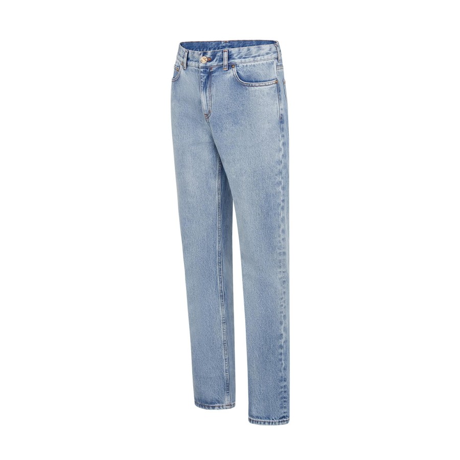 Men Louis Vuitton Pants | Washed Slim Jeans