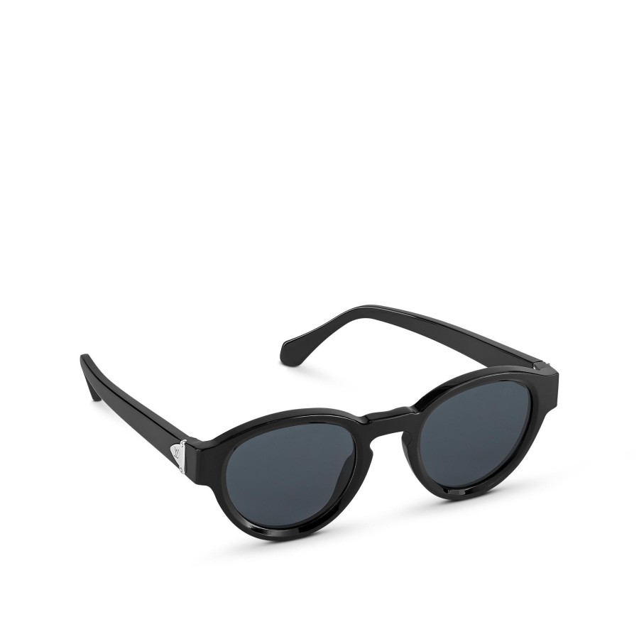 Men Louis Vuitton Sunglasses | Lv Glide Round Sunglasses