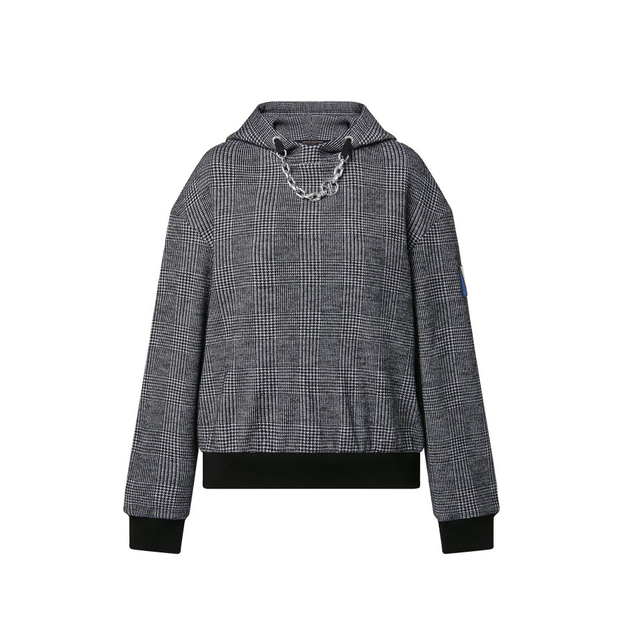 Women Louis Vuitton Knitwear | Prince Of Wales Hoodie