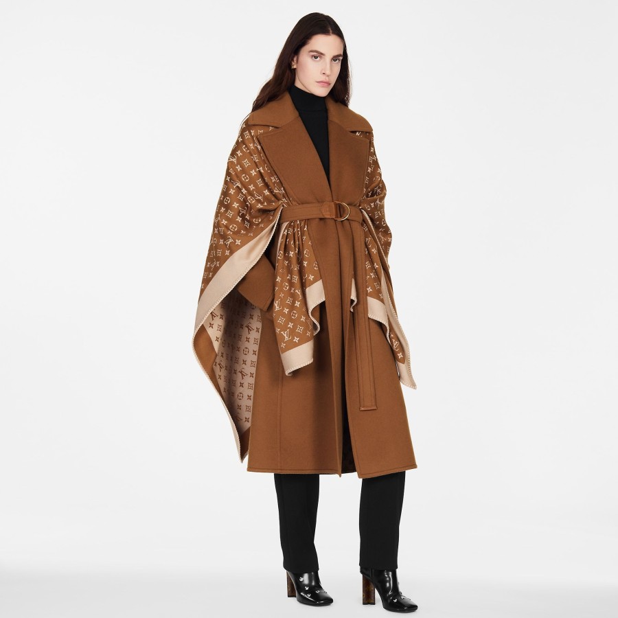 Women Louis Vuitton Scarves | Embrace Poncho