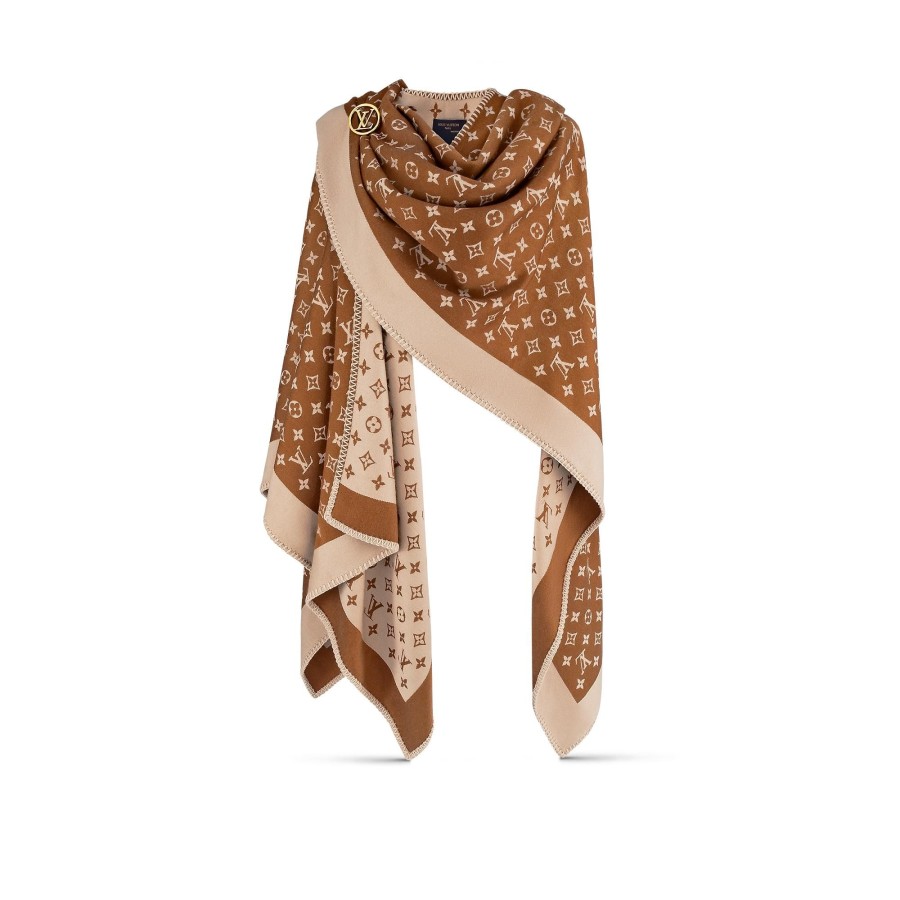 Women Louis Vuitton Scarves | Embrace Poncho