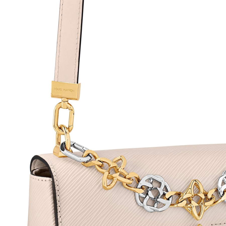 Women Louis Vuitton Shoulder And Cross Body Bags | Twist Mm Quartz