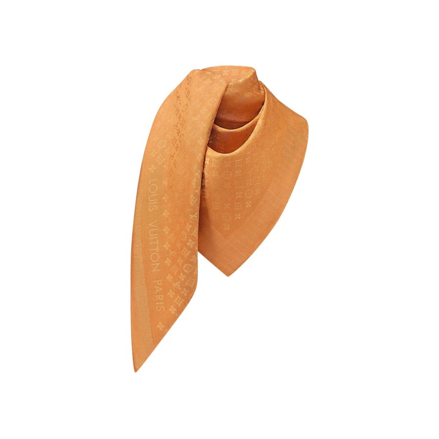 Women Louis Vuitton Shawls And Stoles | Evermore Shawl Tan