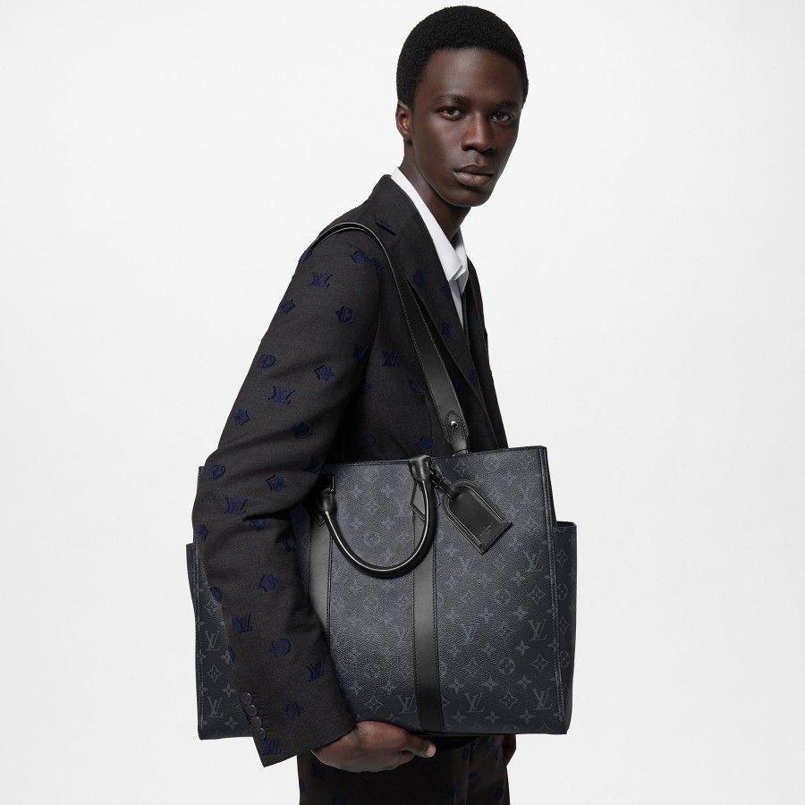 Men Louis Vuitton Business Bags | Sac Plat 24H