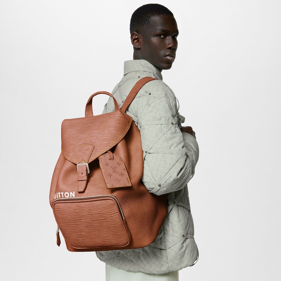 Men Louis Vuitton Backpacks | Montsouris Backpack