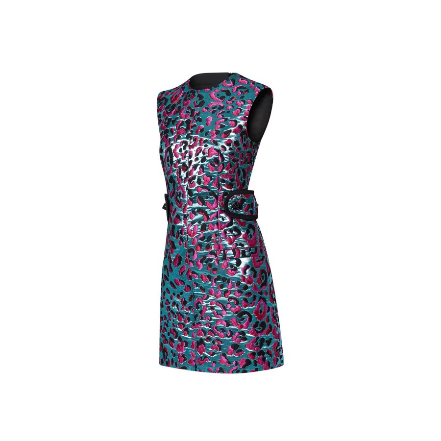 Women Louis Vuitton Dresses | Lurex Leopard Dress