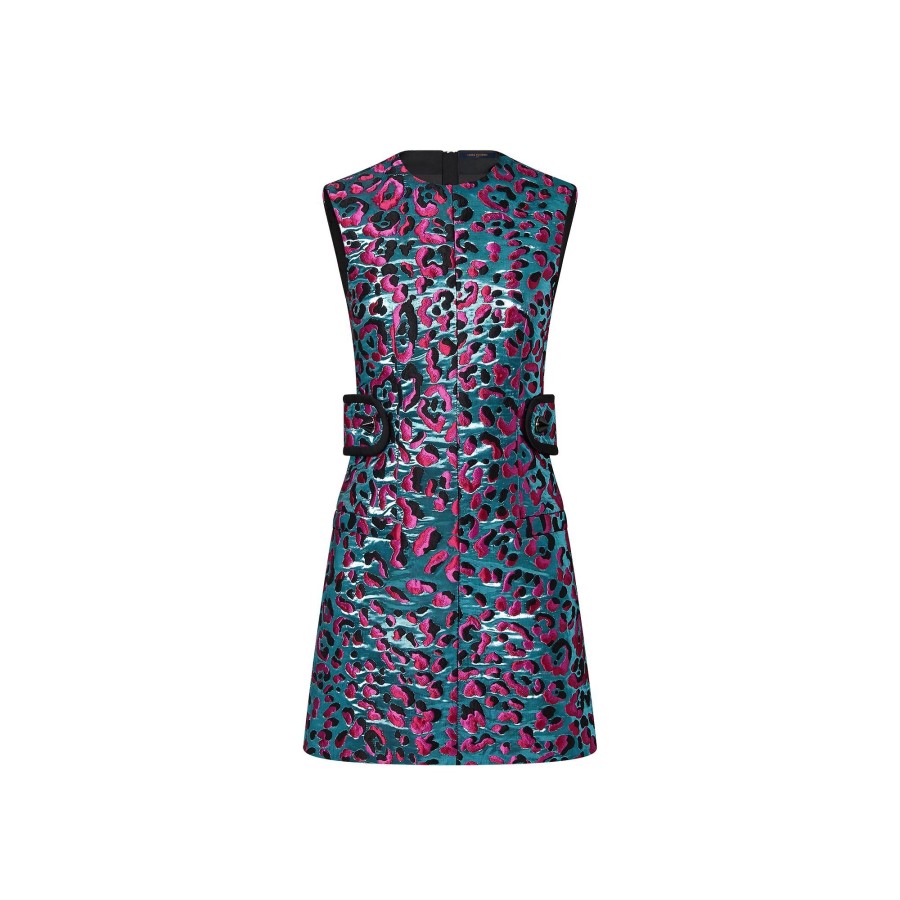 Women Louis Vuitton Dresses | Lurex Leopard Dress