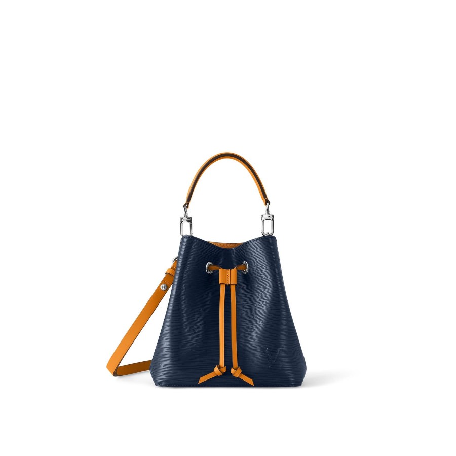 Women Louis Vuitton Shoulder And Cross Body Bags | Neonoe Bb Indigo Safran