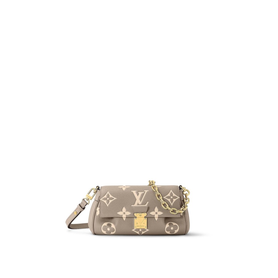 Women Louis Vuitton Leather Bags | Favorite Dove/Cream