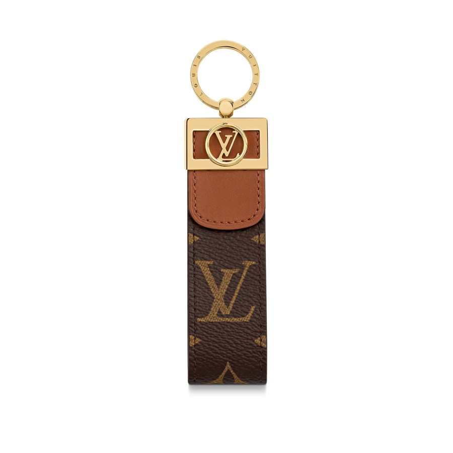 Women Louis Vuitton Key Holders And Bag Charms | Dauphine Dragonne Key Holder