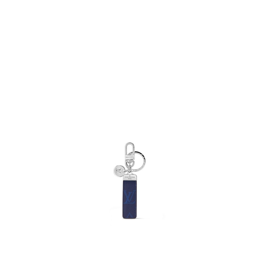 Men Louis Vuitton Key Holders And Bag Charms | Neo Lv Club Bag Charm And Key Holder Cobalt