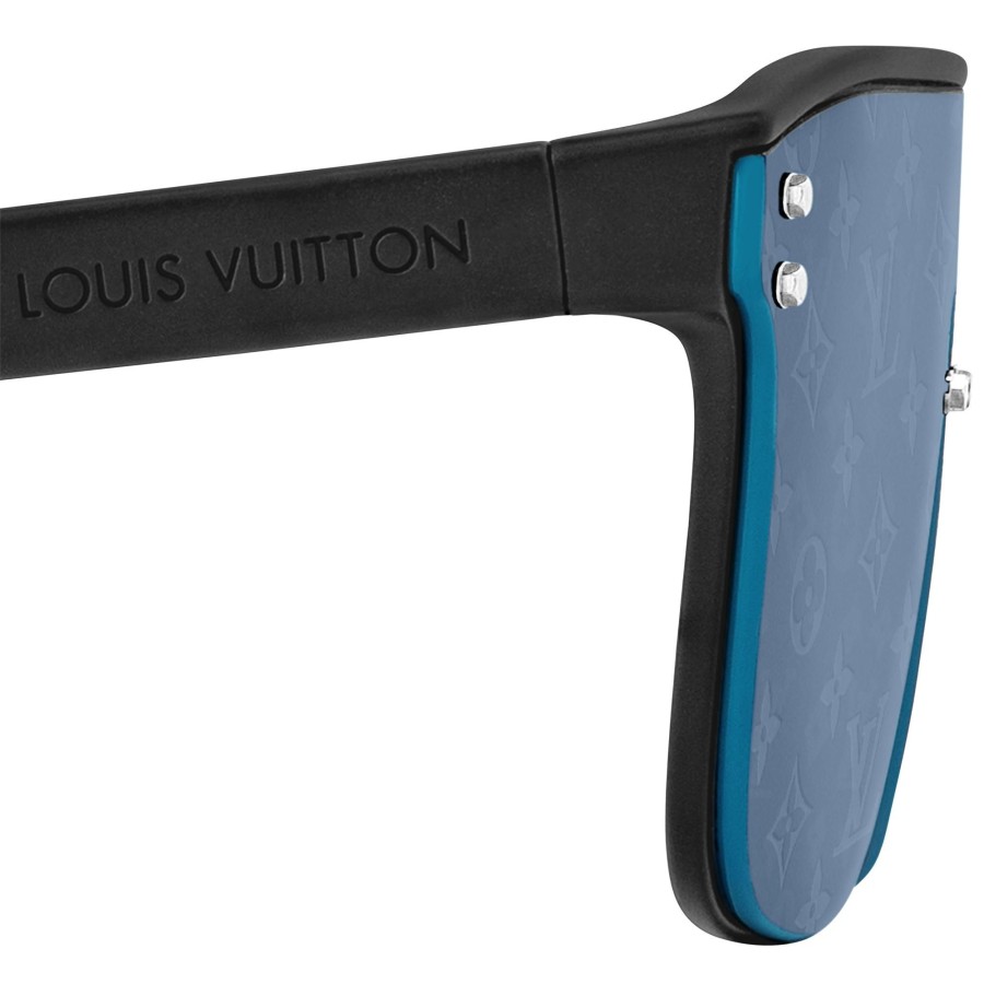 Men Louis Vuitton Sunglasses | Lv Waimea Square Sunglasses Blue