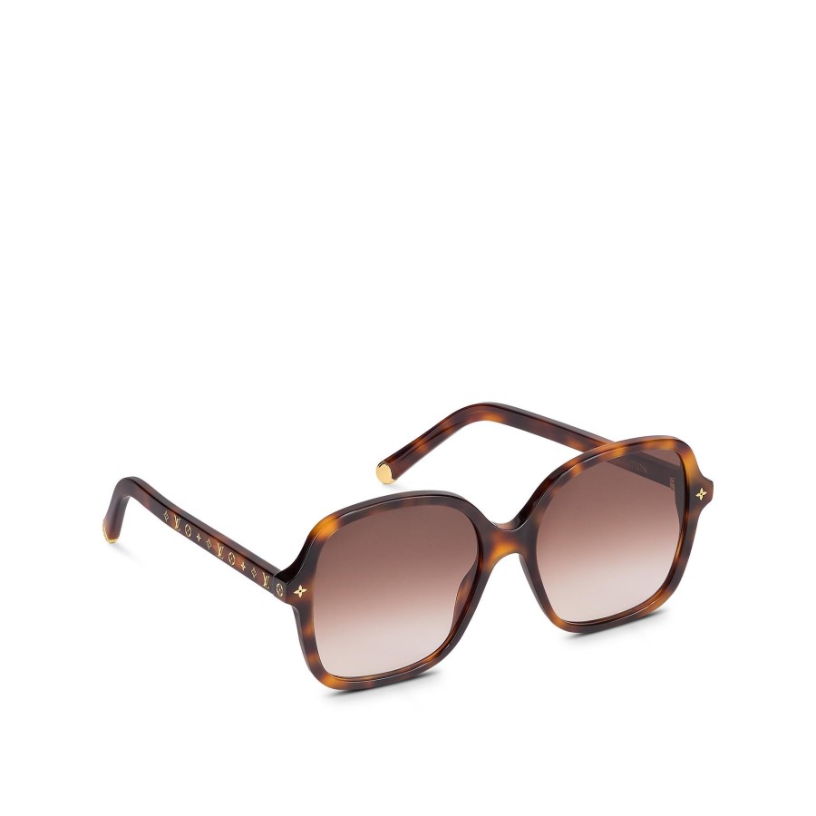 Women Louis Vuitton Sunglasses | My Monogram Light Square Sunglasses Dark Tortoise