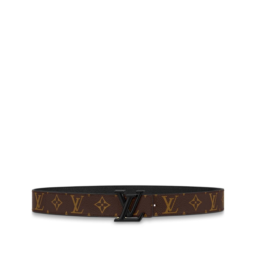 Women Louis Vuitton Belts | Lv Boost 30Mm Reversible Belt Black