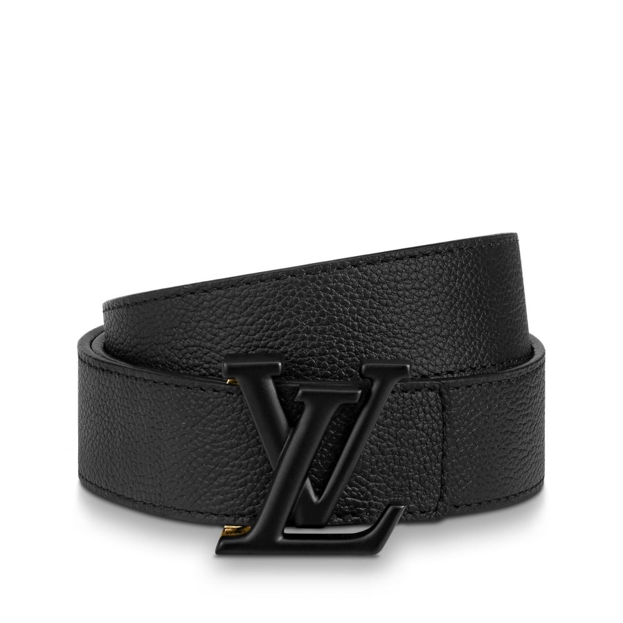 Women Louis Vuitton Belts | Lv Boost 30Mm Reversible Belt Black