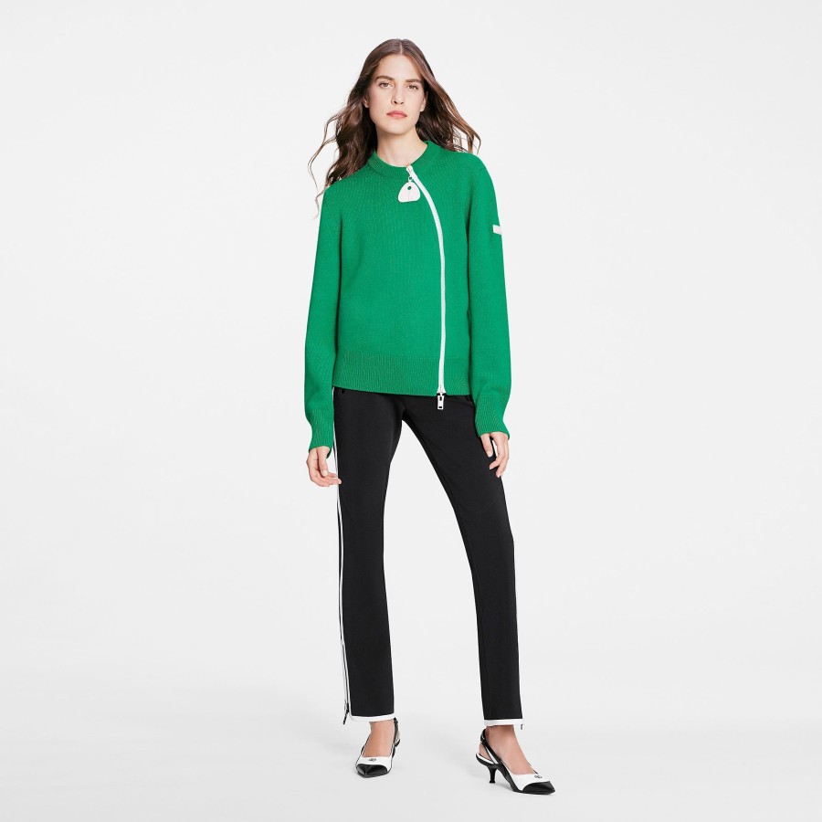 Women Louis Vuitton Knitwear | Cashmere Zipper Sweater