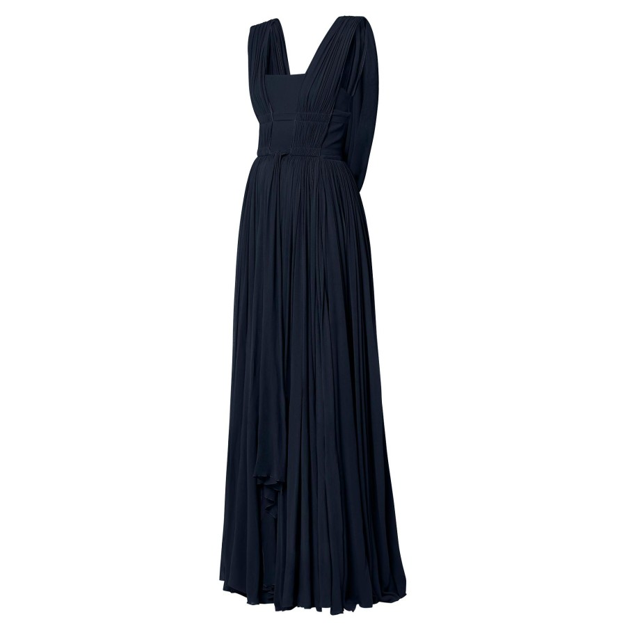 Women Louis Vuitton Dresses | Draped Back Empire Gown