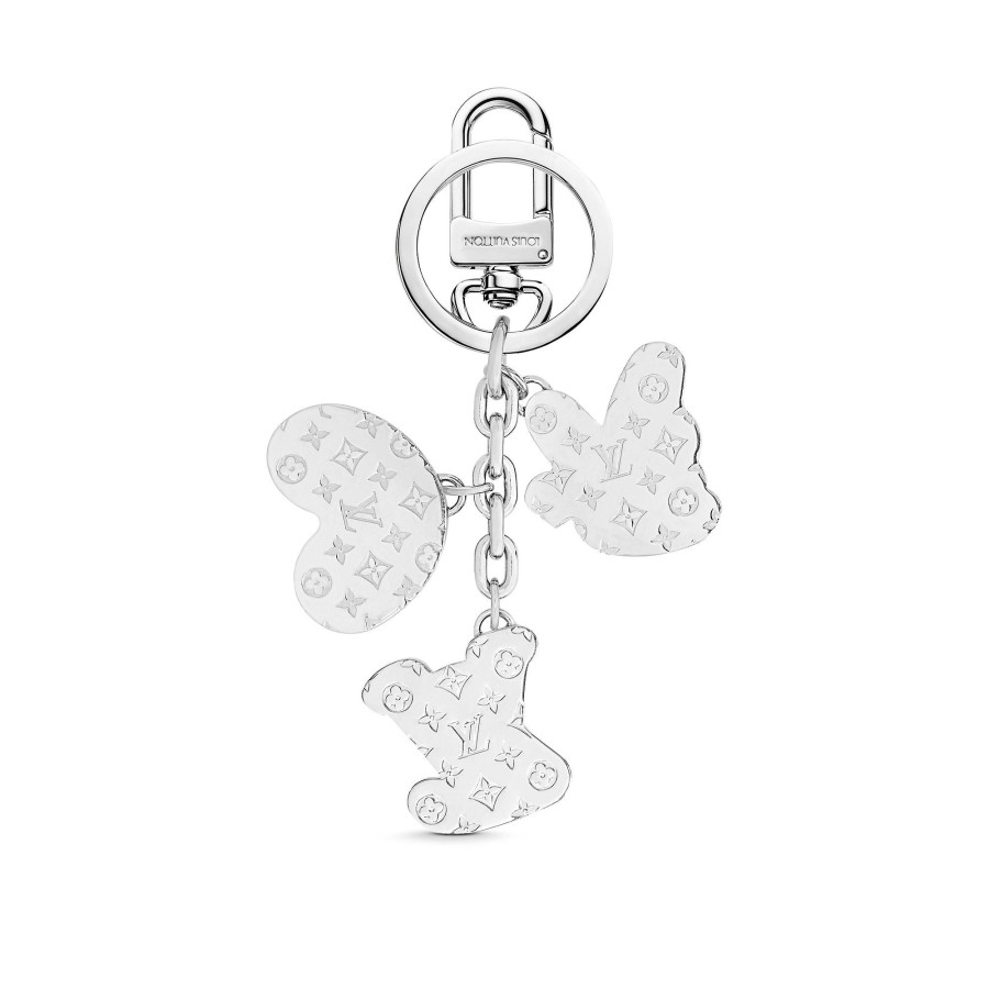 Men Louis Vuitton Key Holders And Bag Charms | Lv Good Vibes Bag Charm And Key Holder